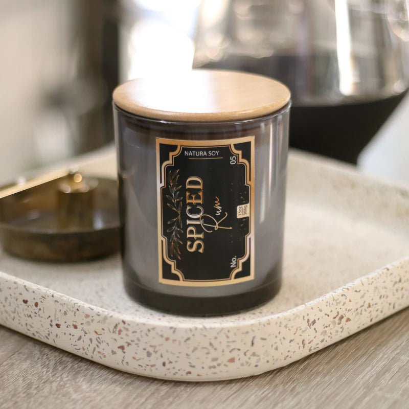 Wooden Wick Candle | Spiced Rum