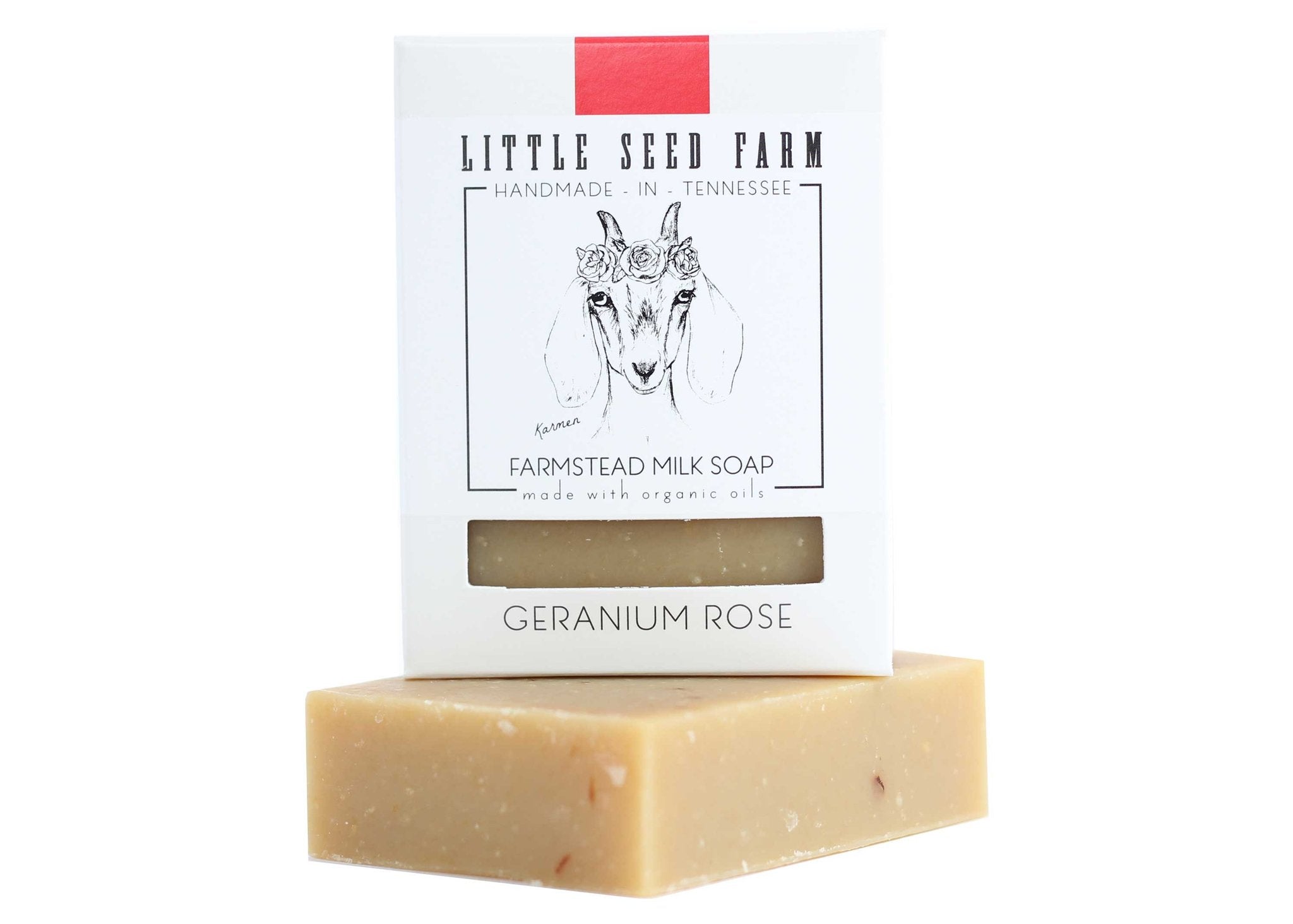 Geranium Rose Face + Body Soap Bar