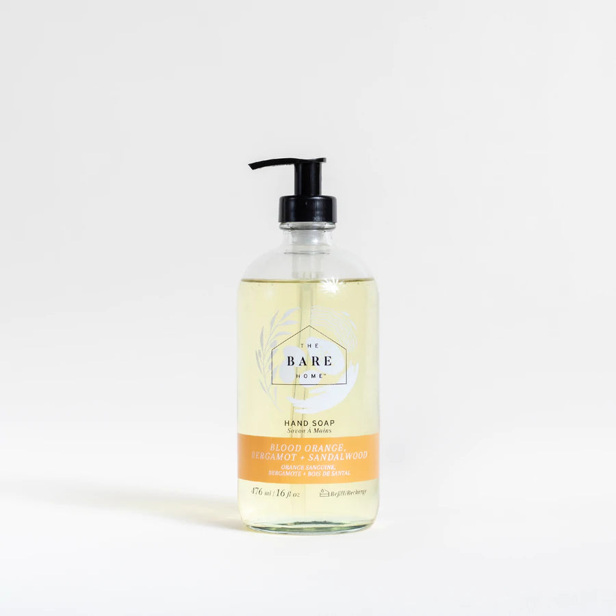 Hand Soap | Blood Orange, Bergamot + Sandalwood