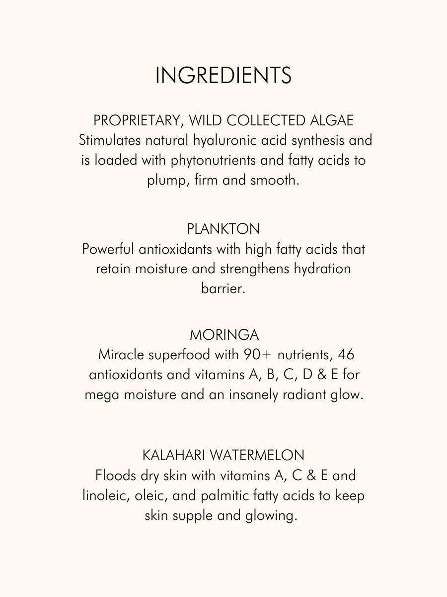 Algae + Moringa Universal Face Oil