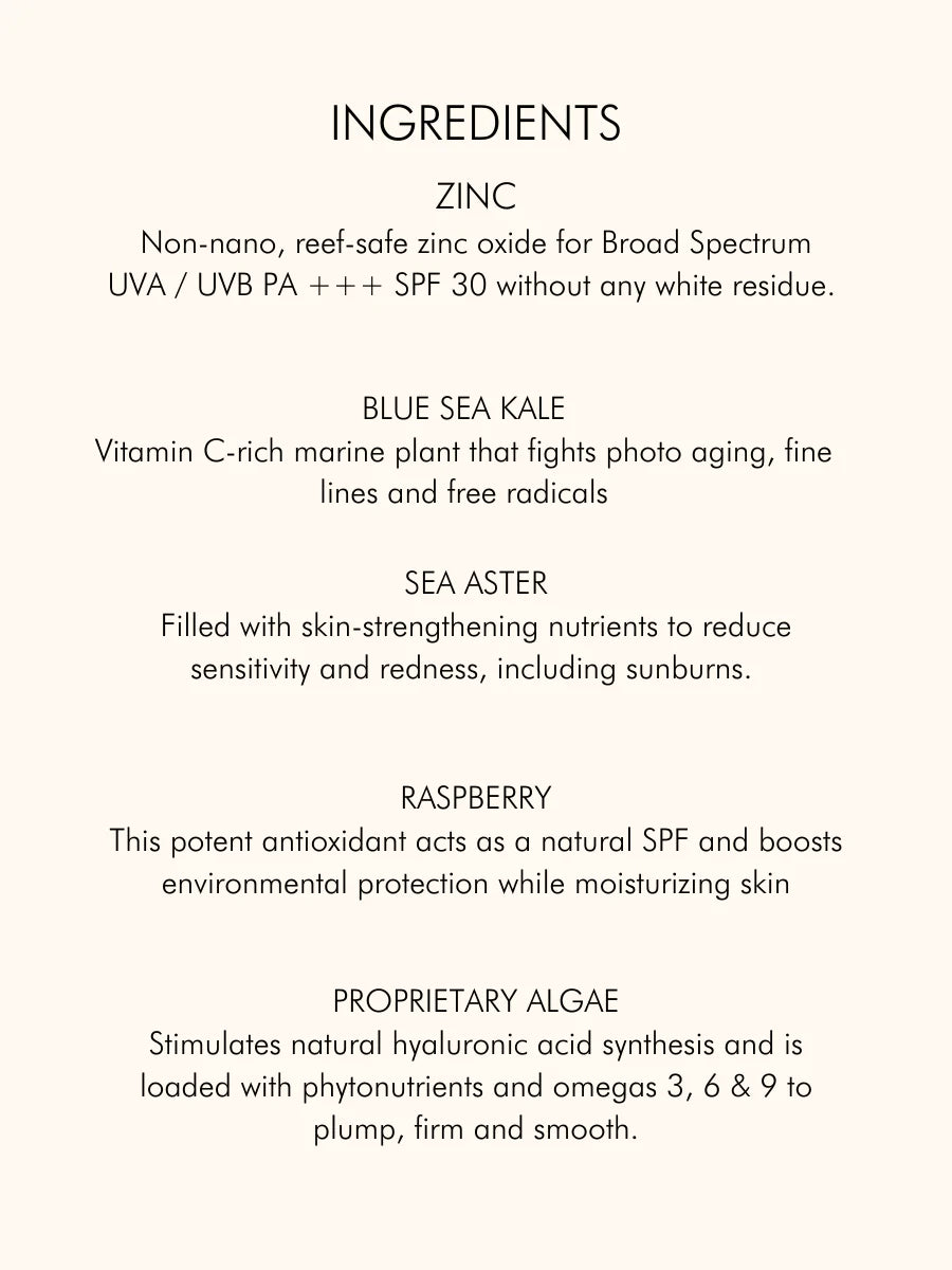 Sea Kale Sunscreen Serum | SPF 30