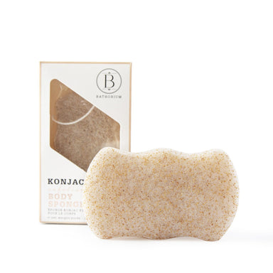 Konjac Walnut Shell Exfoliating Body Sponge (6596346904647)