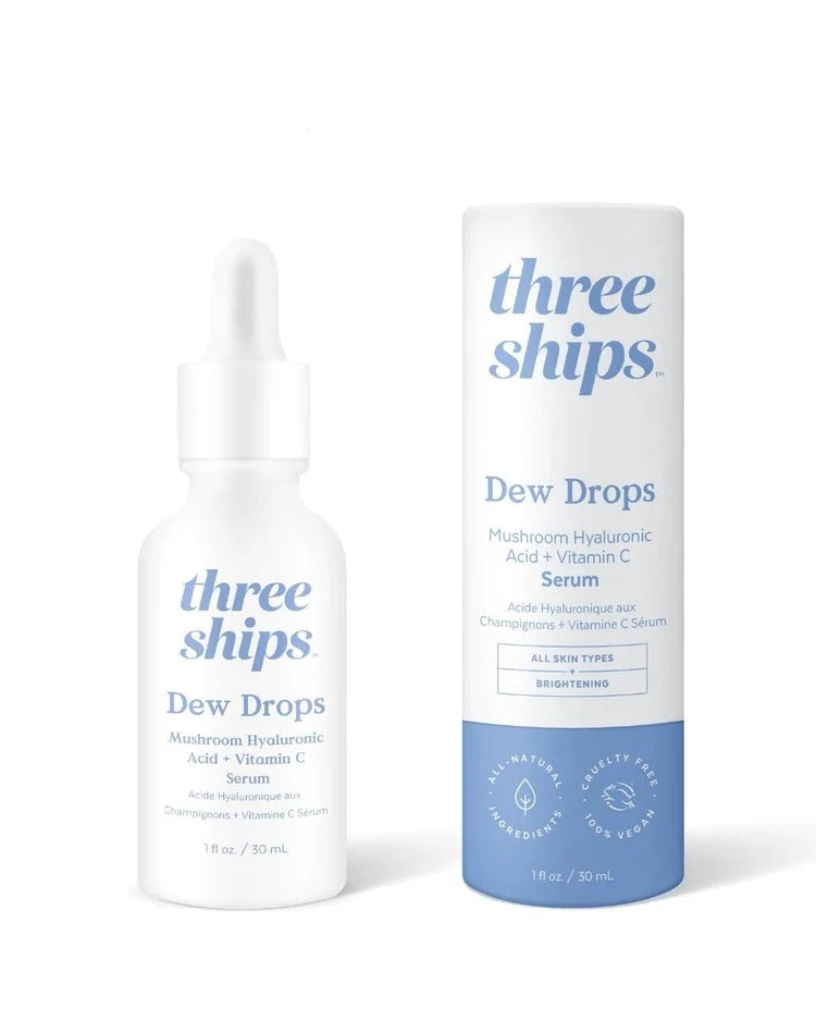 Dew Drops | Mushroom Hyaluronic Acid + Vitamin C Serum