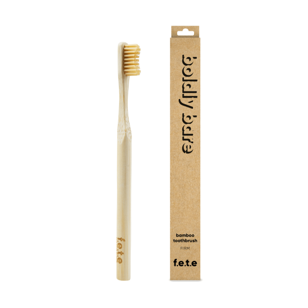 Adult's Single Bamboo Toothbrush | Firm Bristles (more colors)