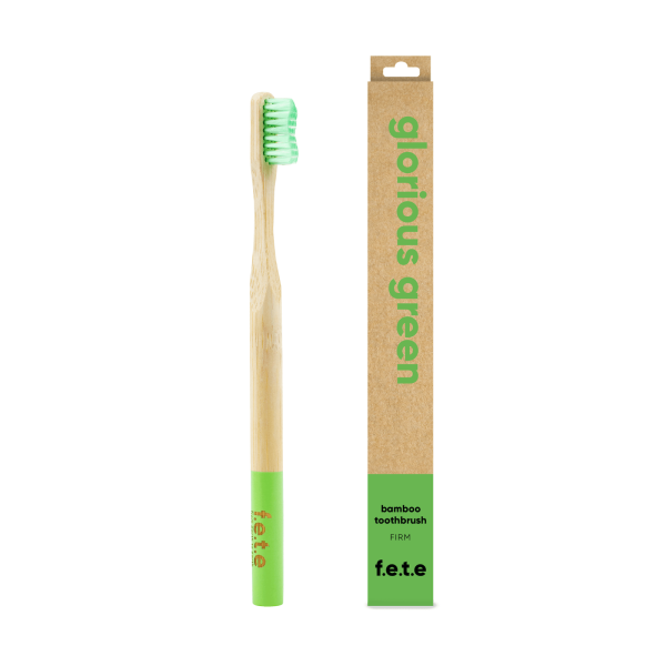 Adult's Single Bamboo Toothbrush | Firm Bristles (more colors)