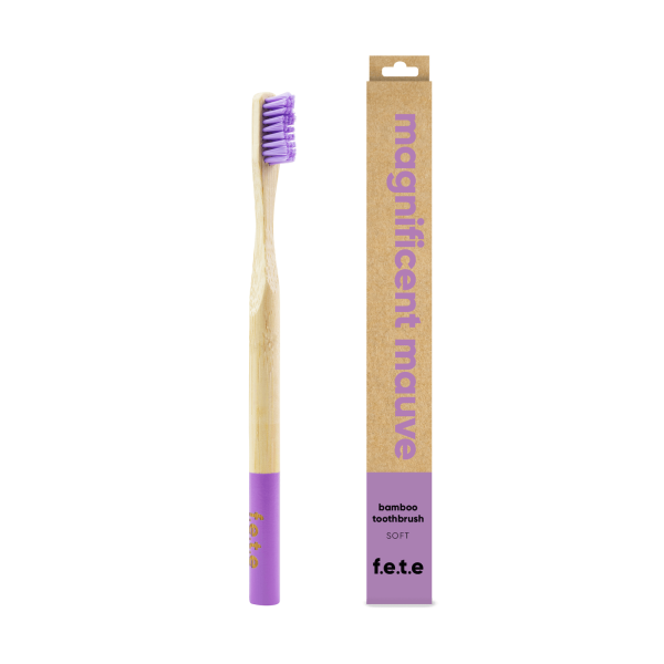 Adult's Single Bamboo Toothbrush | Soft Bristles (more colors)