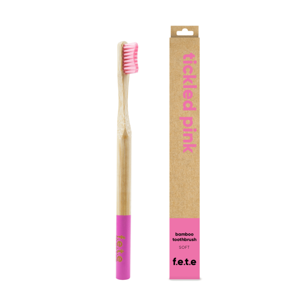 Adult's Single Bamboo Toothbrush | Soft Bristles (more colors)