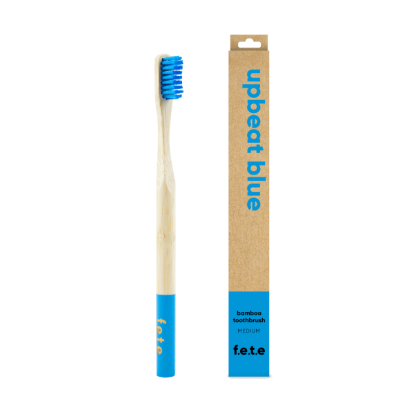 Adult's Single Bamboo Toothbrush | Medium Bristles (more colors)