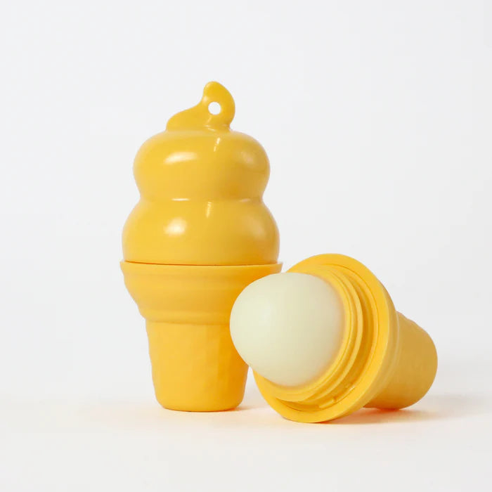 Ice Cream Lip Balm Keychain