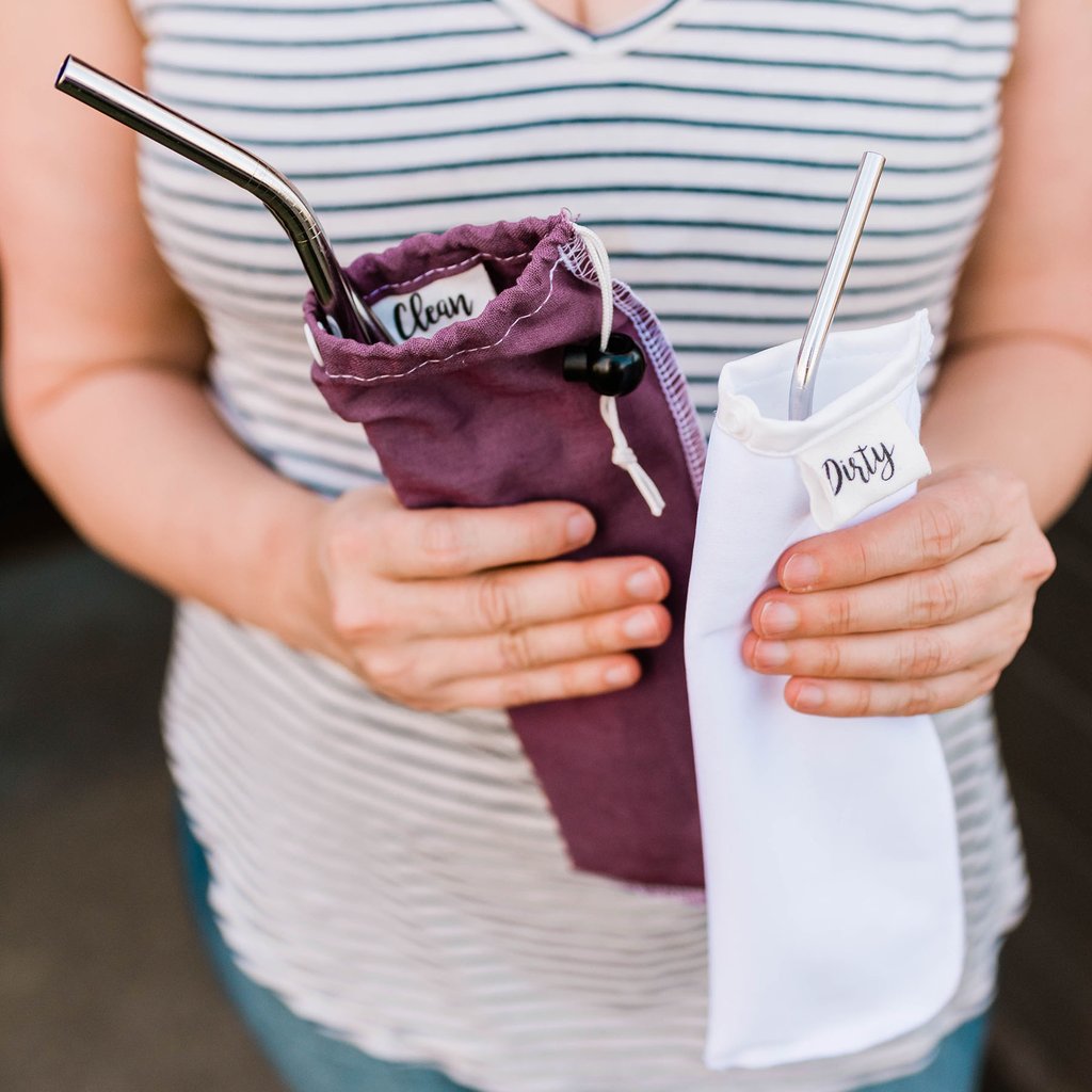 Travel Straw / Utensil Pouch