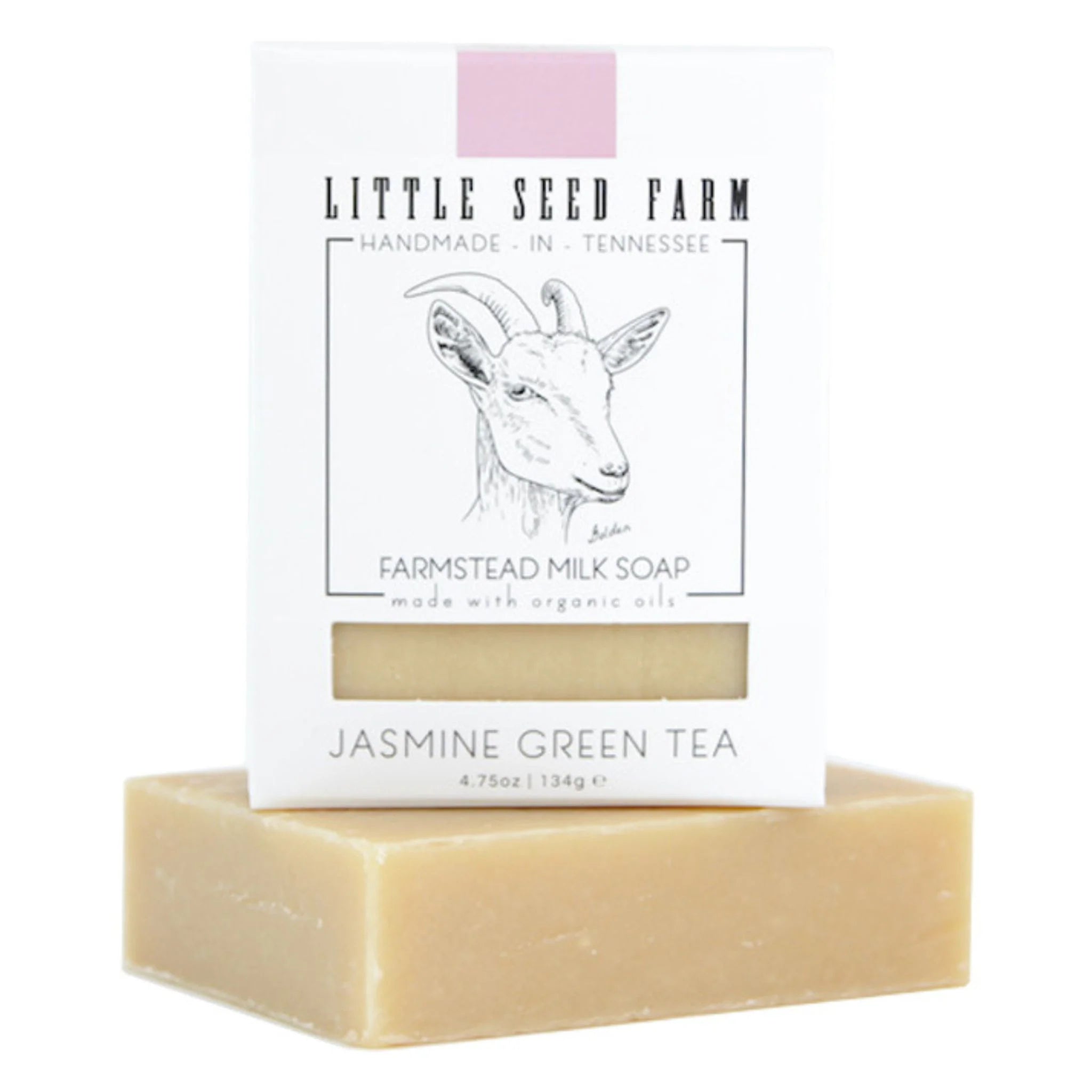 Jasmine Green Tea Hand + Body Soap Bar