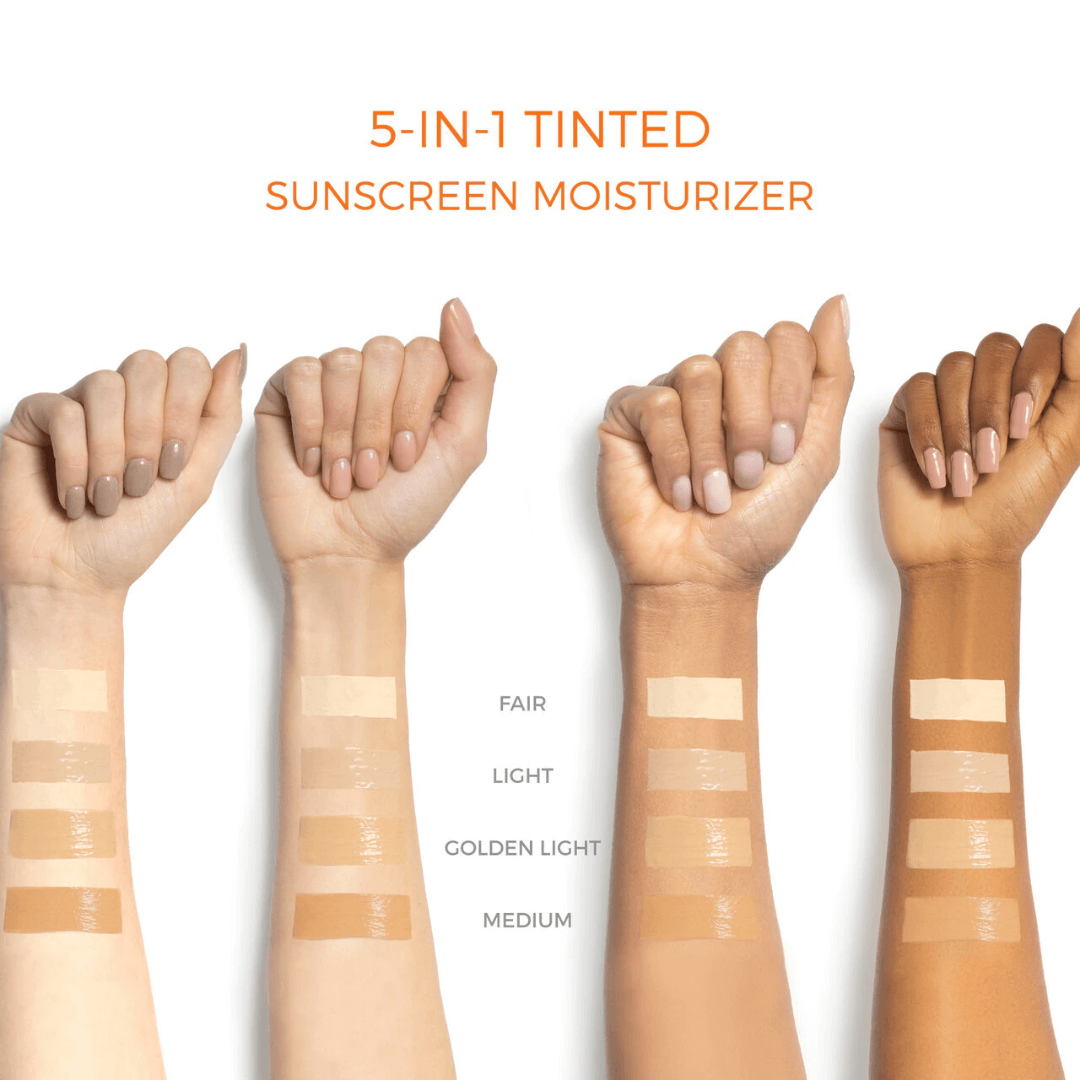 5 IN 1 Moisturizing Tinted Face Sunscreen | SPF 30 (9251379399)